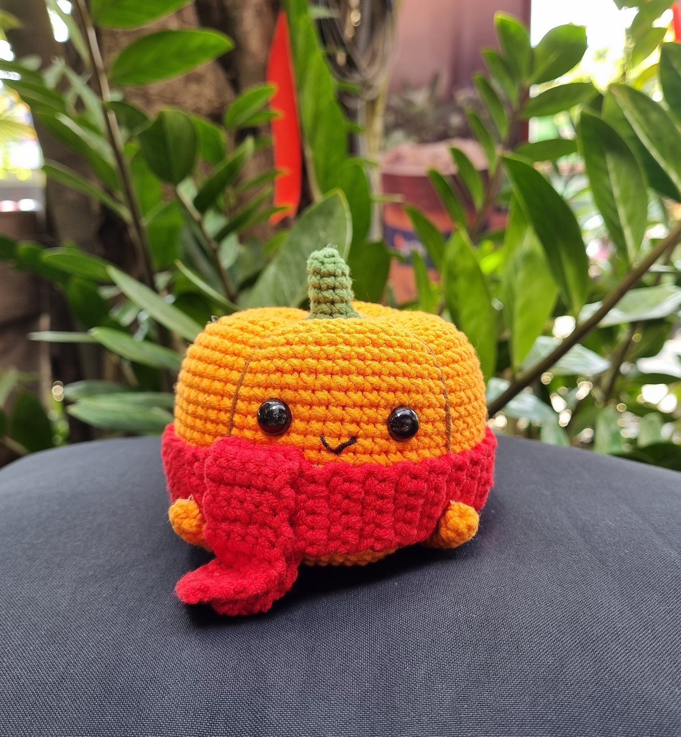 Portachiavi in peluche zucca di Halloween Horror Fantasma