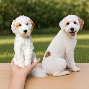 Custom Stuffed Dog, Custom Dog Plush, Custom Crochet Dog, Custom Pet Plush, Custom Stuffed Animal, Personalized Pet Gift, Dog Mom, Dog Dad