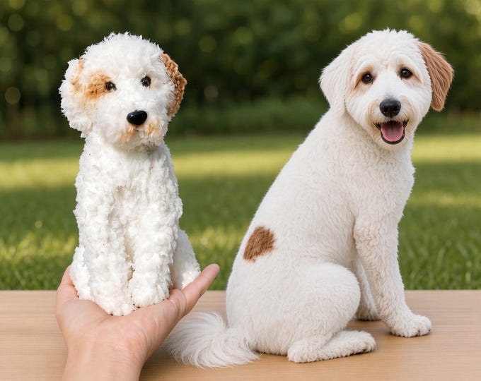 Custom Stuffed Dog, Custom Dog Plush, Custom Crochet Dog, Custom Pet Plush, Custom Stuffed Animal, Personalized Pet Gift, Dog Mom, Dog Dad