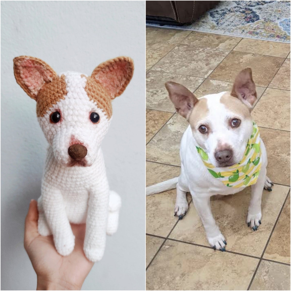 Custom Stuffed Dog