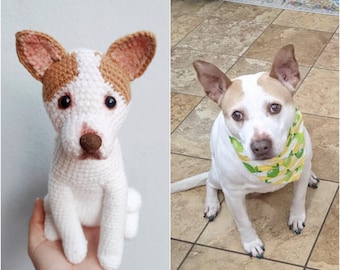 Custom Stuffed Dog, Custom Stuffed Animal, Custom Dog Plush, Custom Pet Plush, Personalized Dog Gift, Pet Memorial Plush, Dog Replica