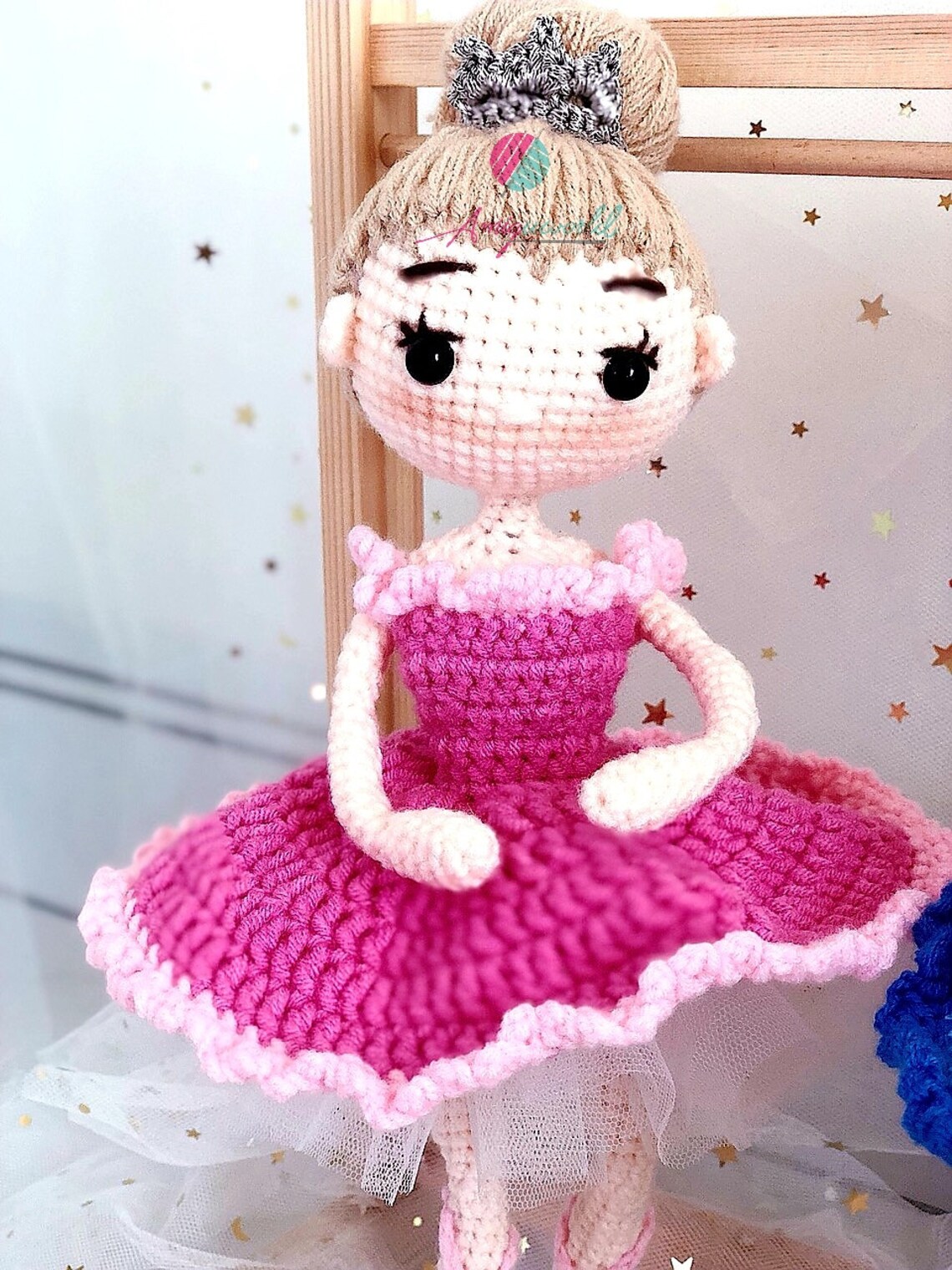 Ballerina Doll Crochet Ballerina Girl Handmade Ballerina Etsy
