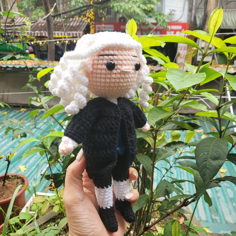 Crochet Johann Sebastian Bach, Johann Sebastian Bach Doll, Johann ...