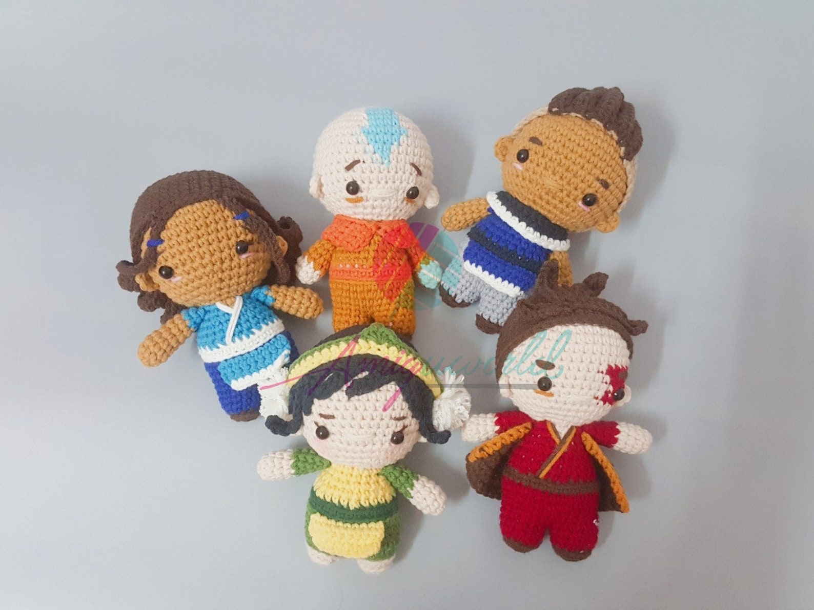 Avatar The Last Airbender Inspired Doll Crochet Avatar The | Etsy