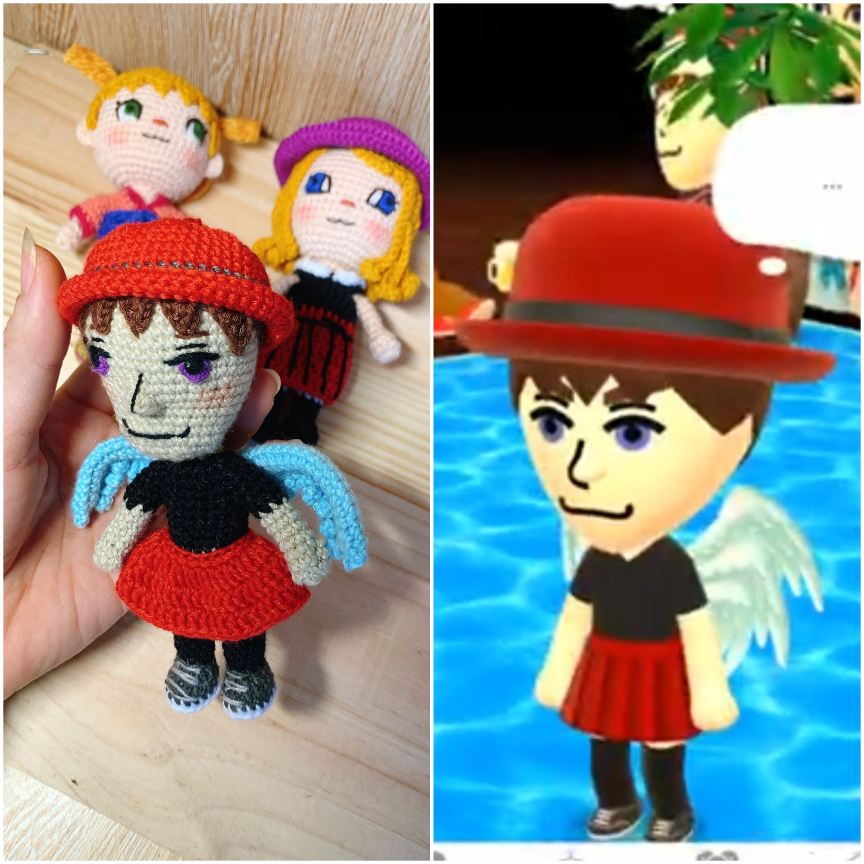 Animal Crossing Plush Custom Animal Crossing Doll Crochet Etsy