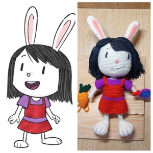 Custom Plush Commission, Custom Crochet Doll, Custom Doll From Photos, Childrens Pictures to Plush Toys, Custom Plush from Drawing