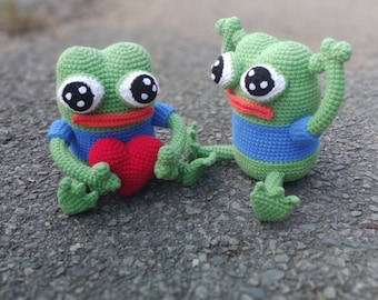 Crochet Frog Doll