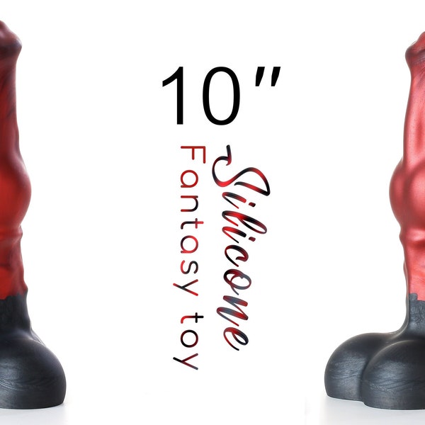 Giocattolo in silicone da 10 pollici - giocattolo fantasy - giocattolo del sesso fantasy - sextoy per coppia - dildo in silicone - dildo bug - dildo fantasy - giocattolo per adulti - maturo