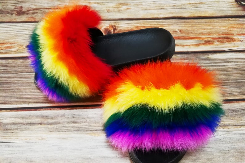 animal fur slides