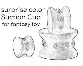 Premade - Suction Cup For Fantasy Toy -  Suction Cup Double Sided- Silicone Toy - Suction Cup For Sex Toy - Adult Toy -Mature