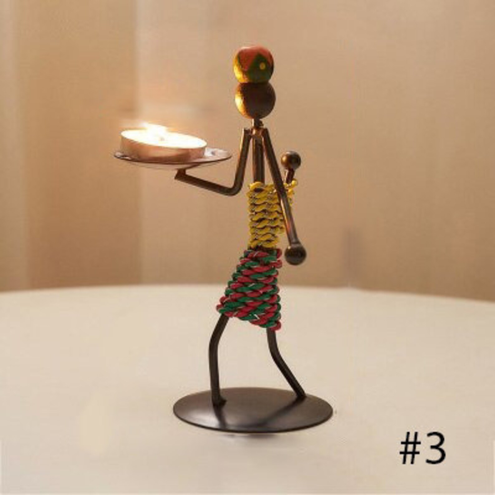 Maasai Family Candle Holders African Tribe Tea Light Holder Etsy