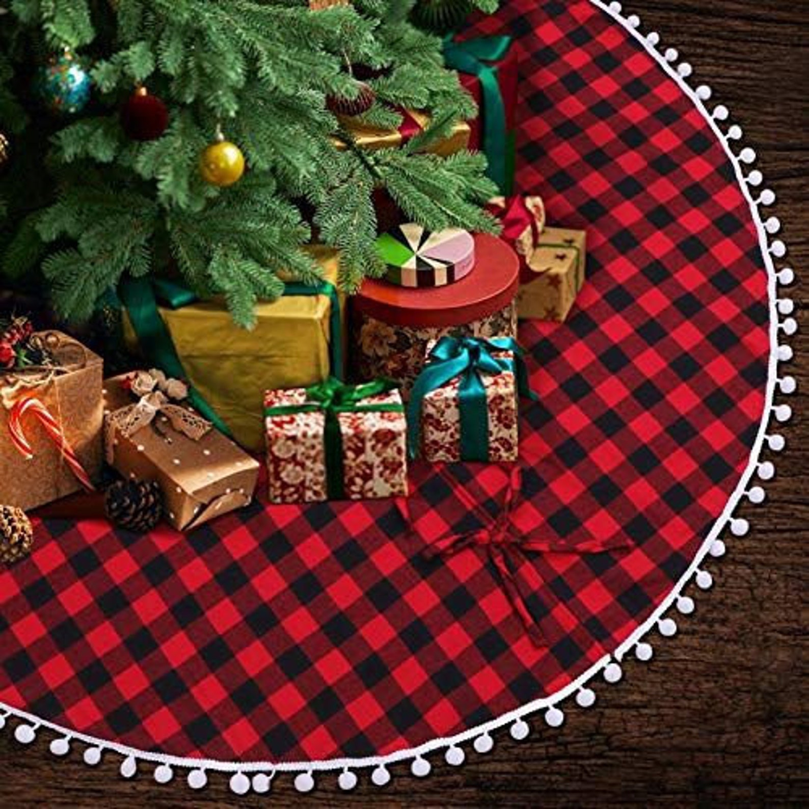 Buffalo Plaid Tree Skirt 