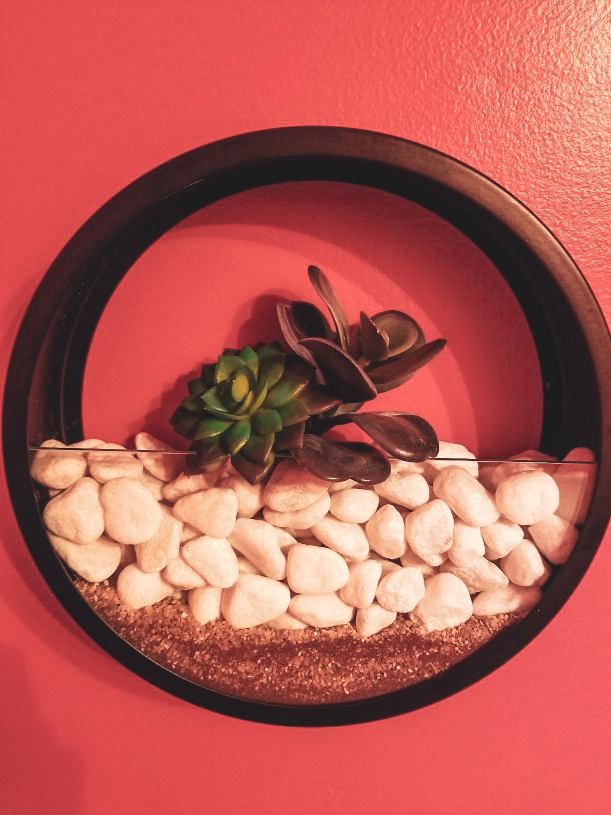 Hanging Round Wall Planter Indoor Round Planter Wall Hanging Etsy