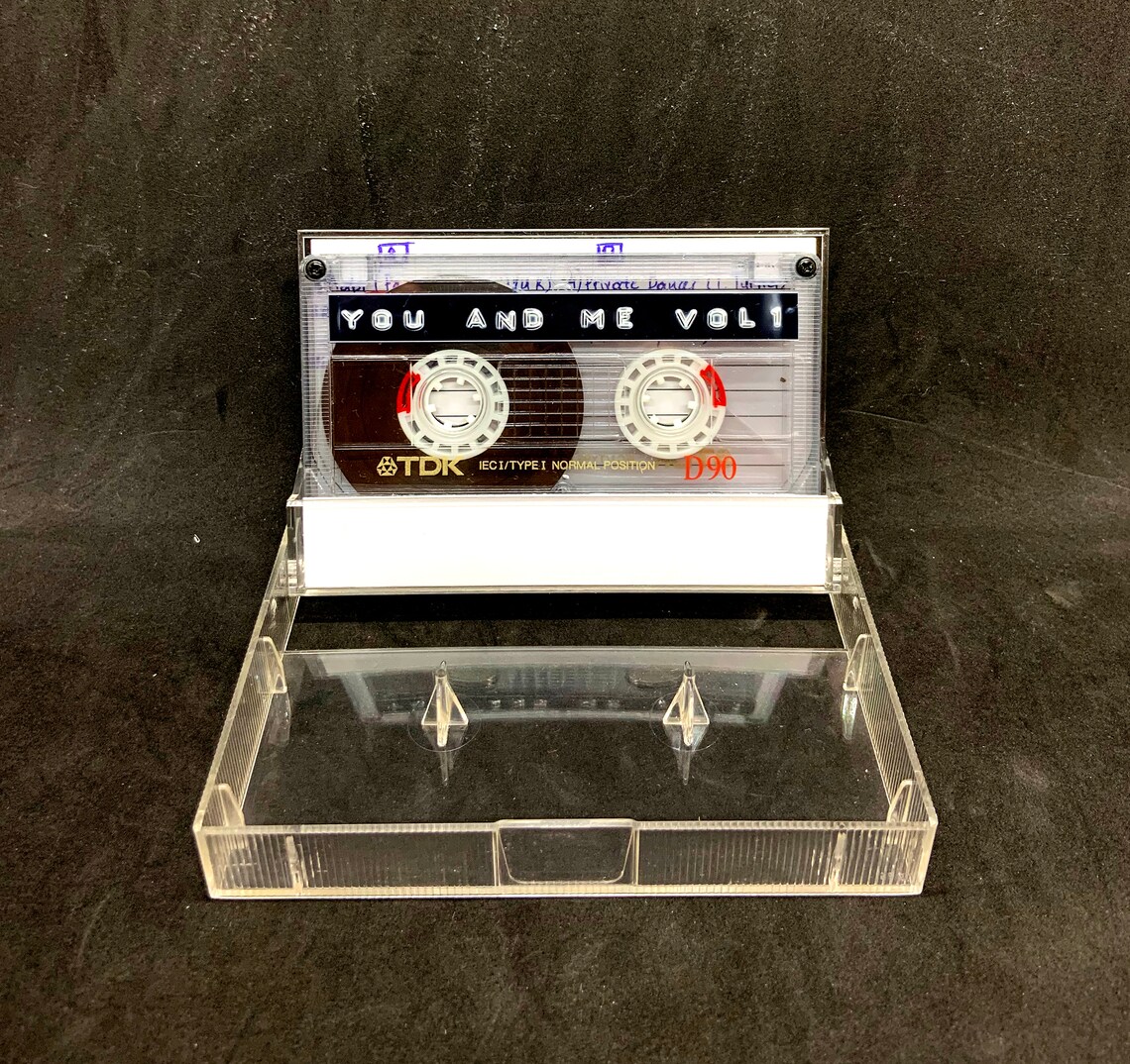 Custom mixtape cassette tape / Create your own mixtape Etsy