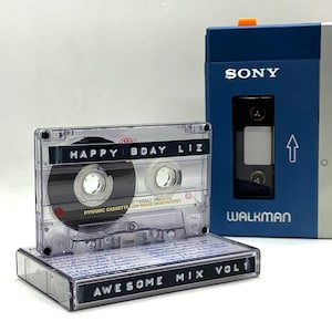 Aangepaste mixtape / Gratis verzending / Aangepaste echte audiocassette / Perfect valentijnscadeau / verjaardag / jubileum / romantisch cadeau!
