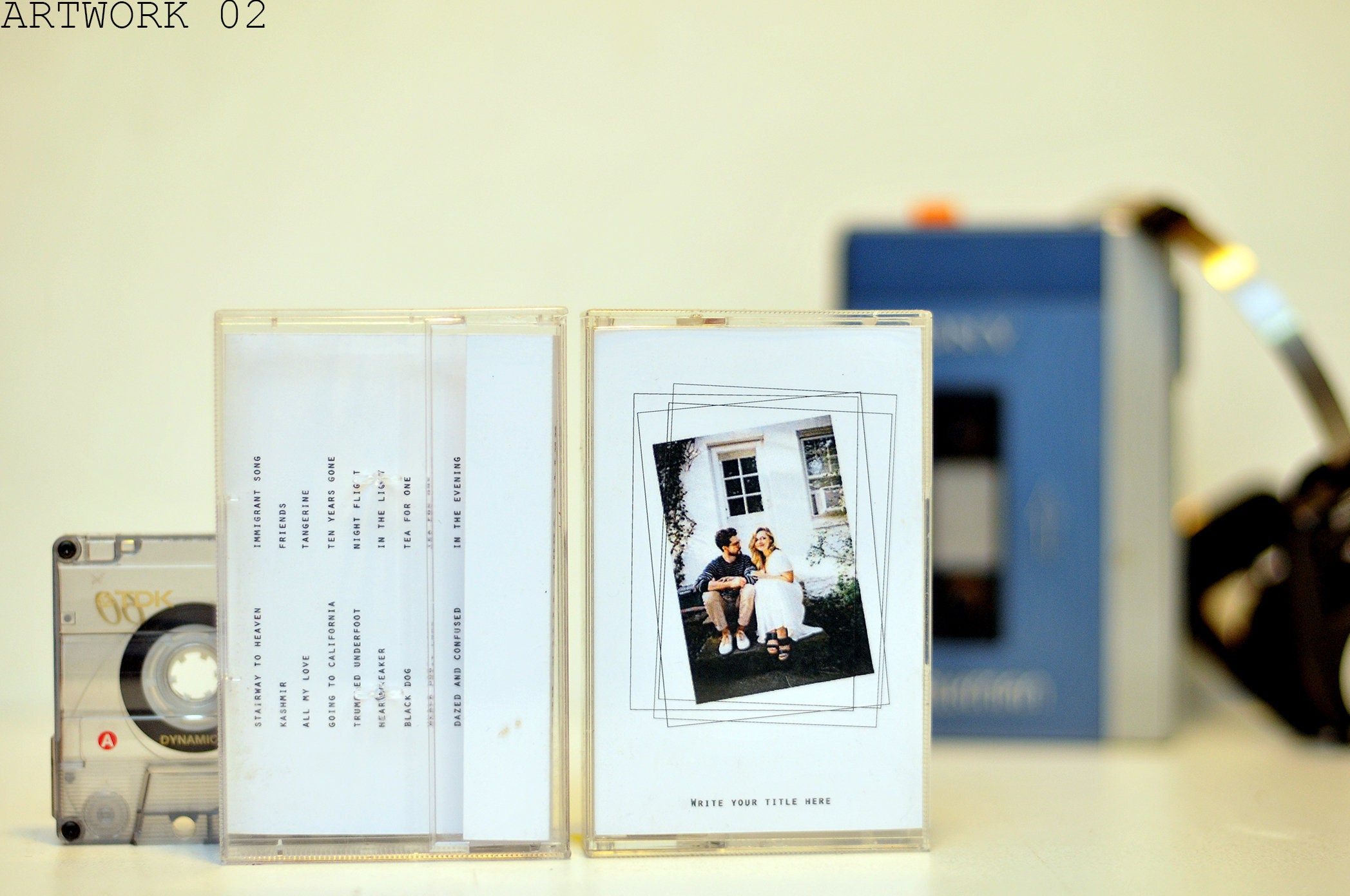 Create your own personalized mixtape cassette tape / Custom Etsy