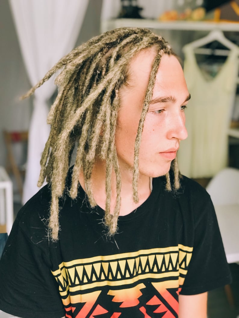 Synthetic Dreads for Men Crochet Double Ended or Single Synthetic Dreads for Men Crochet Double Ended or Single