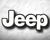 Jeep Racing Patch Iron on Clothes Jacket T-Shirt Coat Denim Jean Cap Bag Motor Sports Custom Off-Road Style Premium SUV Smart Strong Extreme