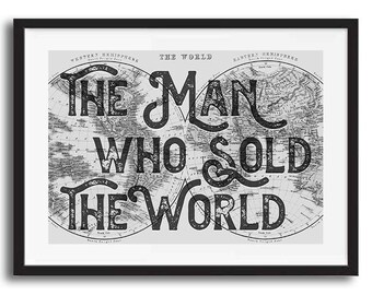 Man Who Sold World Etsy Man Who Sold World Etsy