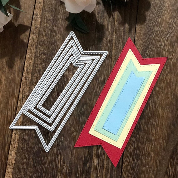Craft diy Cutting Card Metal Die Dies Mold Scrapbooking Embossing Banner making
