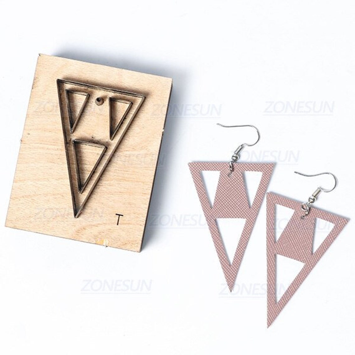 Cut Out Leather Earring Cutting Die Steel Rule Die Leather Etsy