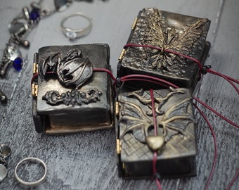 Proposal ring box Engagement ring box Wedding ring box Slim ring box Book Gothic Custom Dragon Personalized gift Fantasy Ring bearer pillow