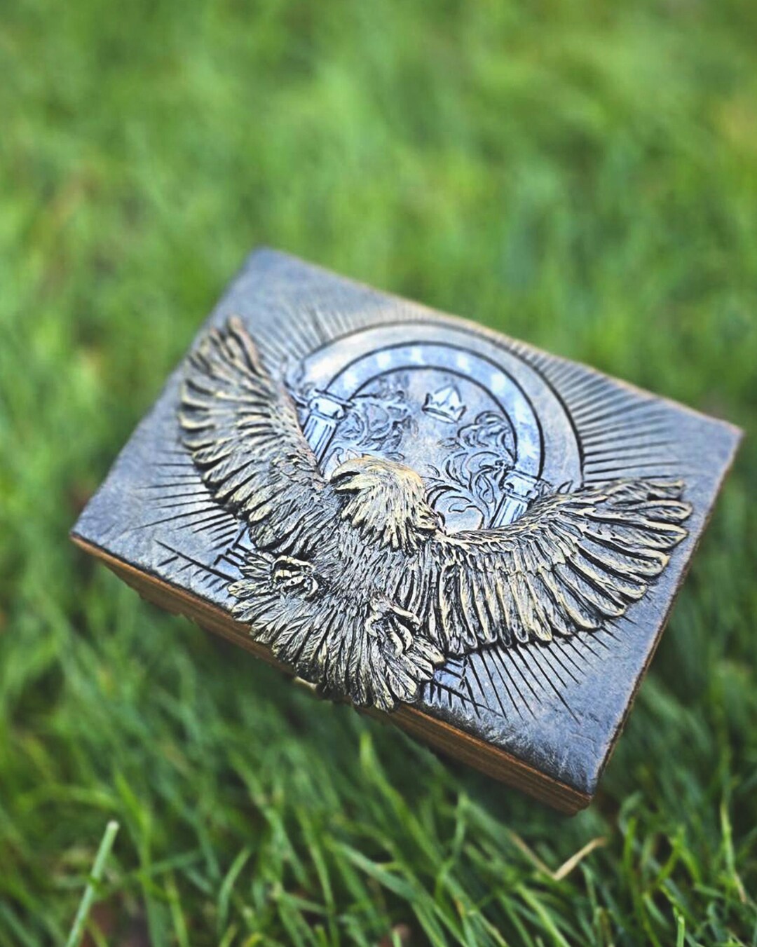 Fantasy Wooden Box, White Tree & Magic Gate, Halfling Home, Eagle-owl ...