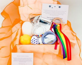 Build Your Own Baby Sensory Box | Unique New Baby Gift | Baby Toys For Sensory Play | Newborn Sensory Toys | New Baby Hamper