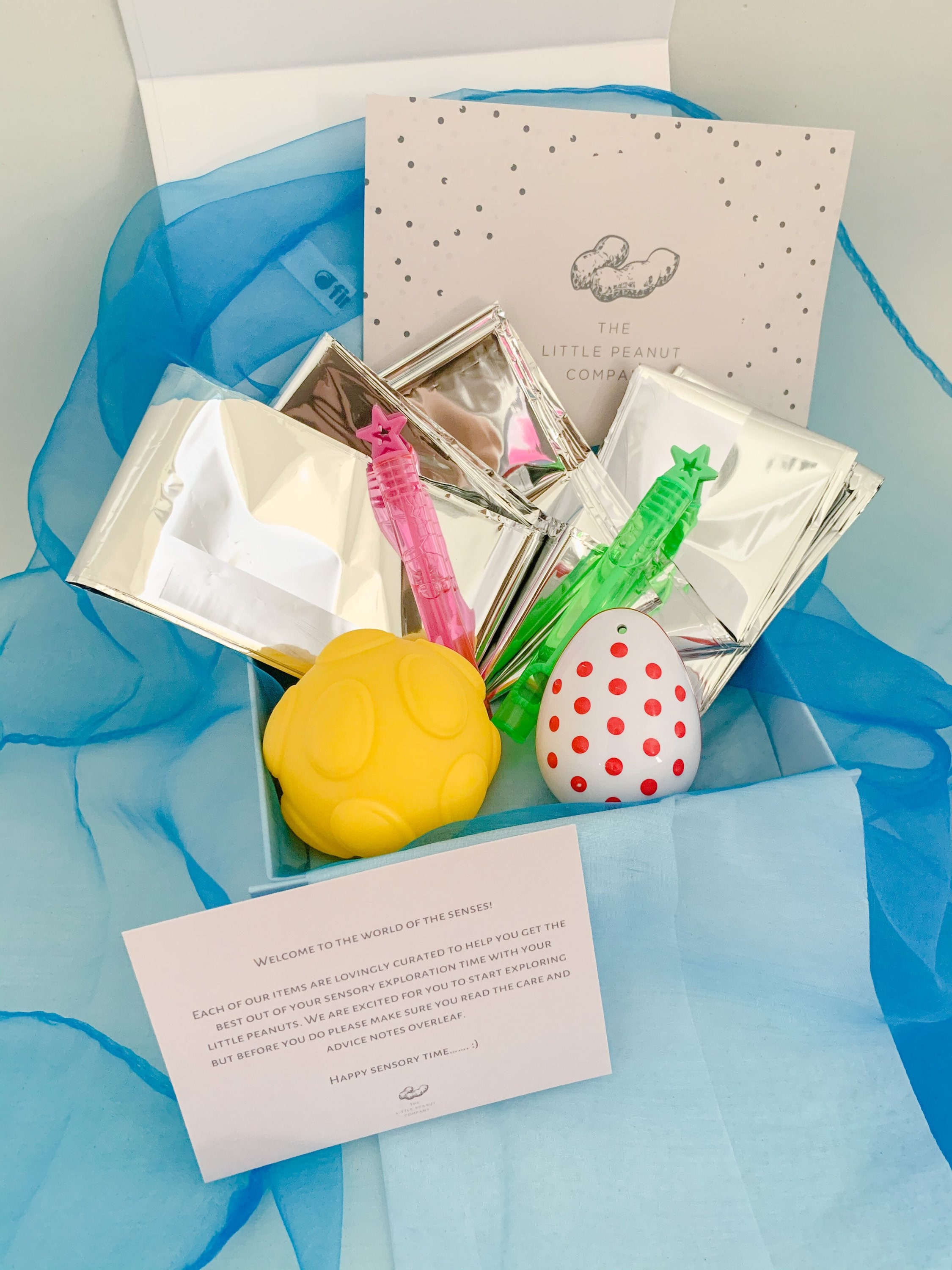 Baby Sensory Box Starter Set Sensory Toys for Babies With Free Gift Box ...