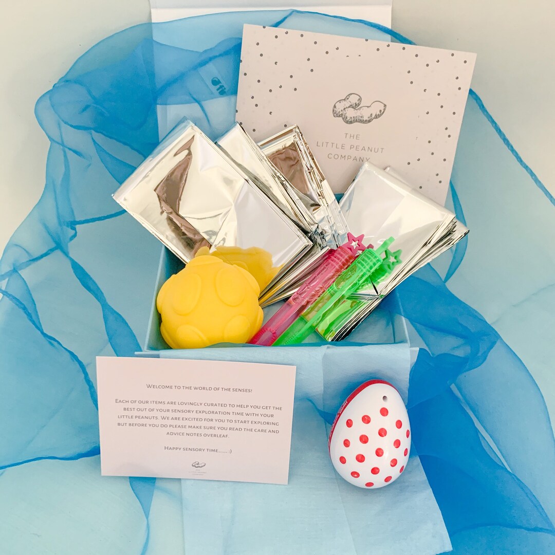 Baby Sensory Box Starter Set Sensory Toys for Babies With Free Gift Box ...