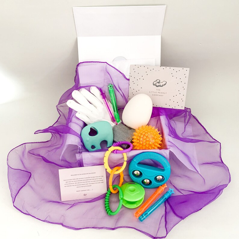 Baby Sensory Box sensory boxes baby sensory gift box new Etsy