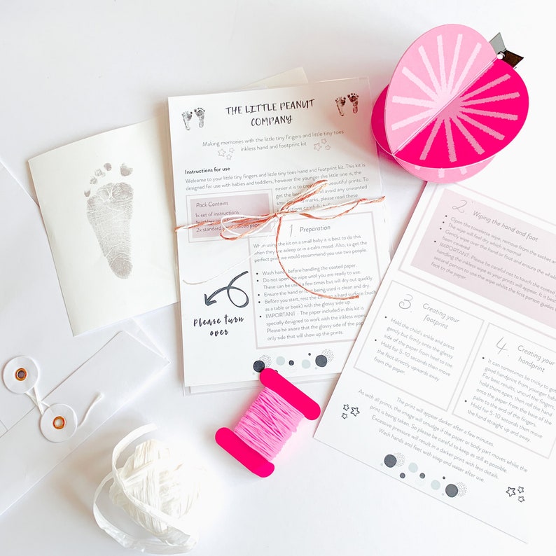 BABY FOOTPRINT KIT Baby Keepsake New Baby Gift Unique Etsy