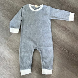 Personalised Ribbed Romper, Bodysuit and Pullover for Babies, Toddlers and Children image 6