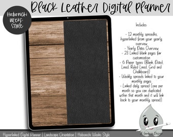 Hobonichi Weekly Digital Planner for Goodnotes | IPad Planner | Goodnotes Planner | Landscape Planner | Notebook Planner |Tabless Planner