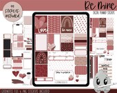 Be Mine Digital Planner Stickers | Decorative Sticker Set | Goodnotes Stickers | Digital Planner Stickers | PNG Stickers