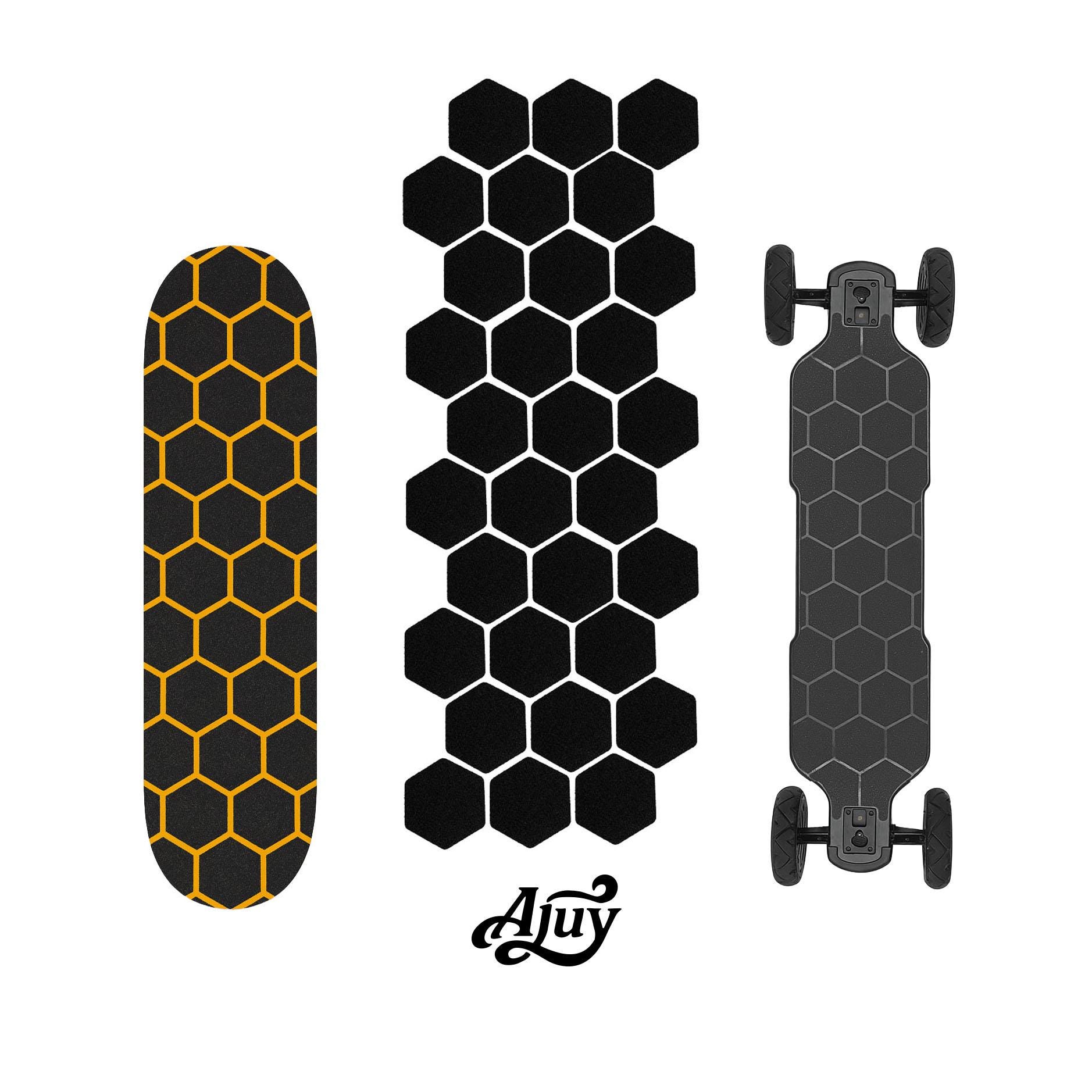 Grip De Skateboard Transparent – Papier Abrasif – Neuf