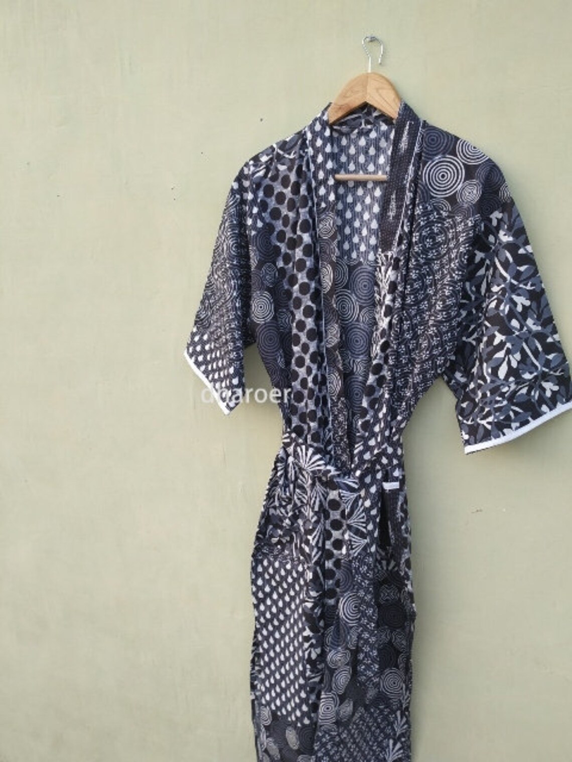 100 Cotton Kimono Robes Pure Cotton Kimono Cotton Kimono Etsy