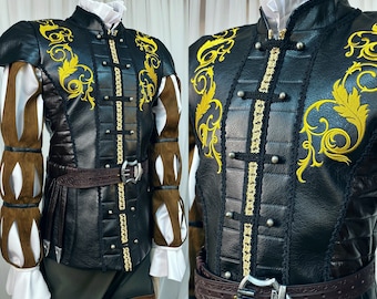 Astarion Cosplay Costume LARP Fantasy Vampire Themed Costume, Fantasy Costume, Cosplay Costume - Custom Made