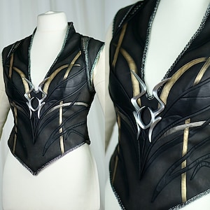 Shadowheart Camp Top LARP Fantasy Themed Costume, Fantasy Costume, LARP Costume - Custom Made