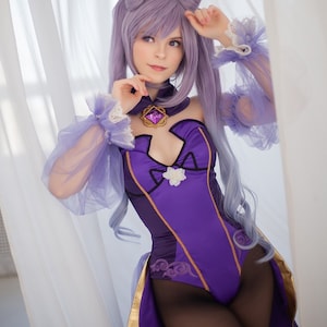 原神IMPACT 空 同人衣装 バーニースーツ M コスプレ 衣装