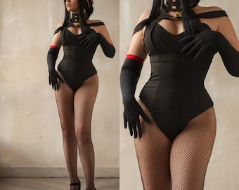 Spy Show Thorn Princess Cosplay Bodice, Custom Sized Cosplay, Handmade Cosplay, Anime Cosplay, Assassin cosplay,  Bunny Suit Cosplay