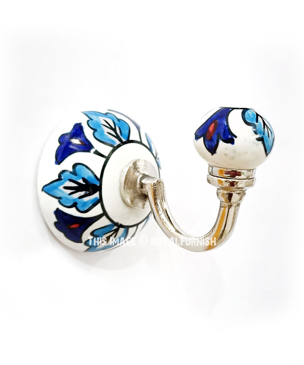 Ceramic Hook for Bathroom Kitchen Decorative Wall Hooks Coat - Etsy