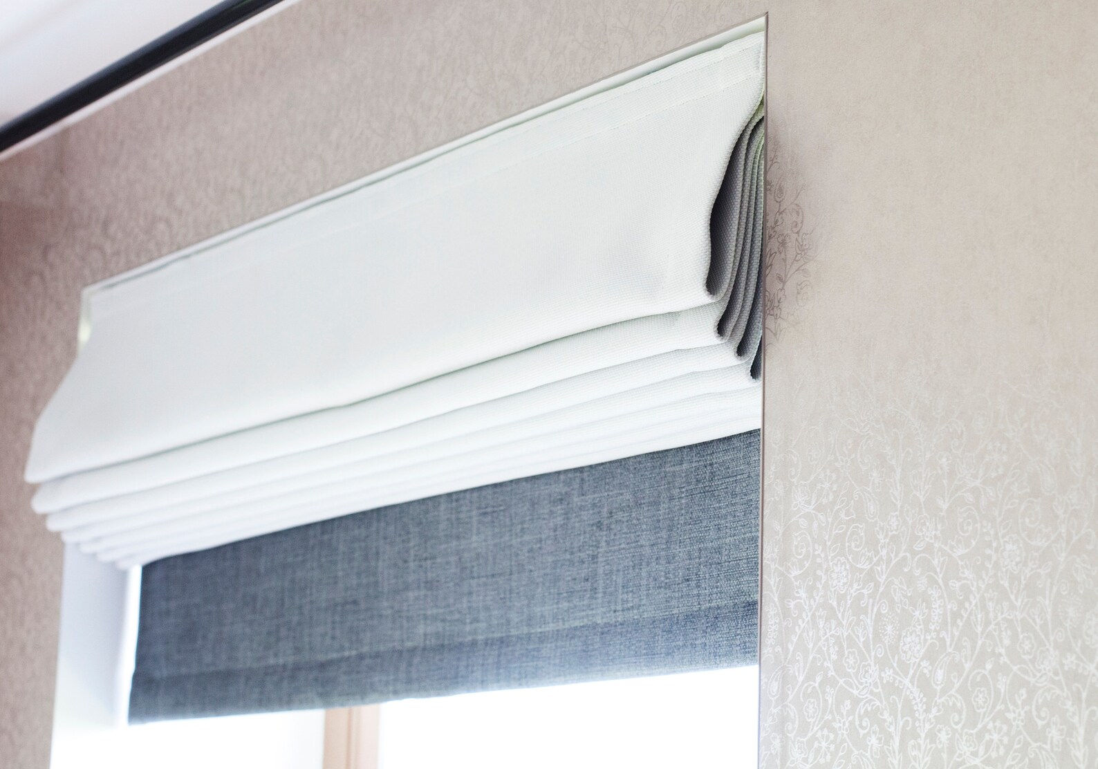 Roman Blackout Shade Custom Order. Elegant Shade for Bedroom, Living Room and for Nursery. Etsy