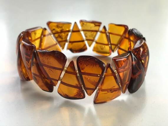 ladies amber bracelet
