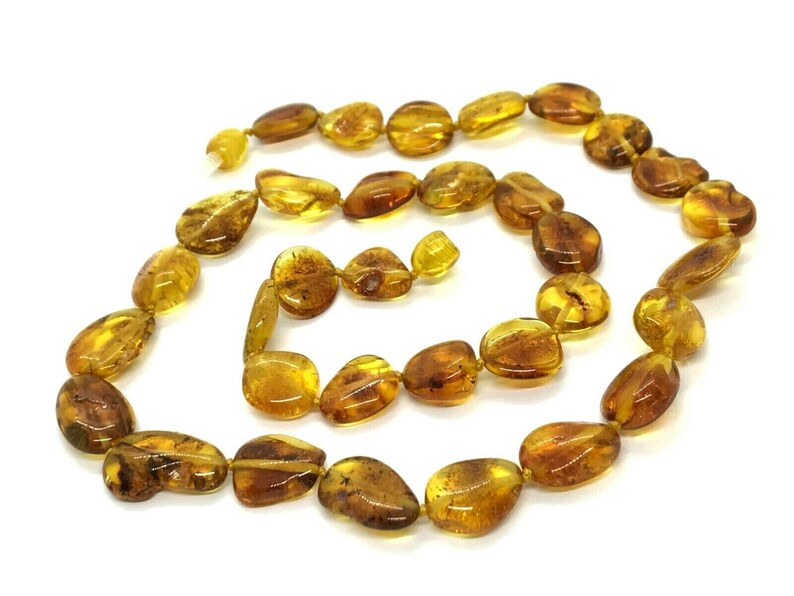 AMBER NECKLACE Natur sold by 