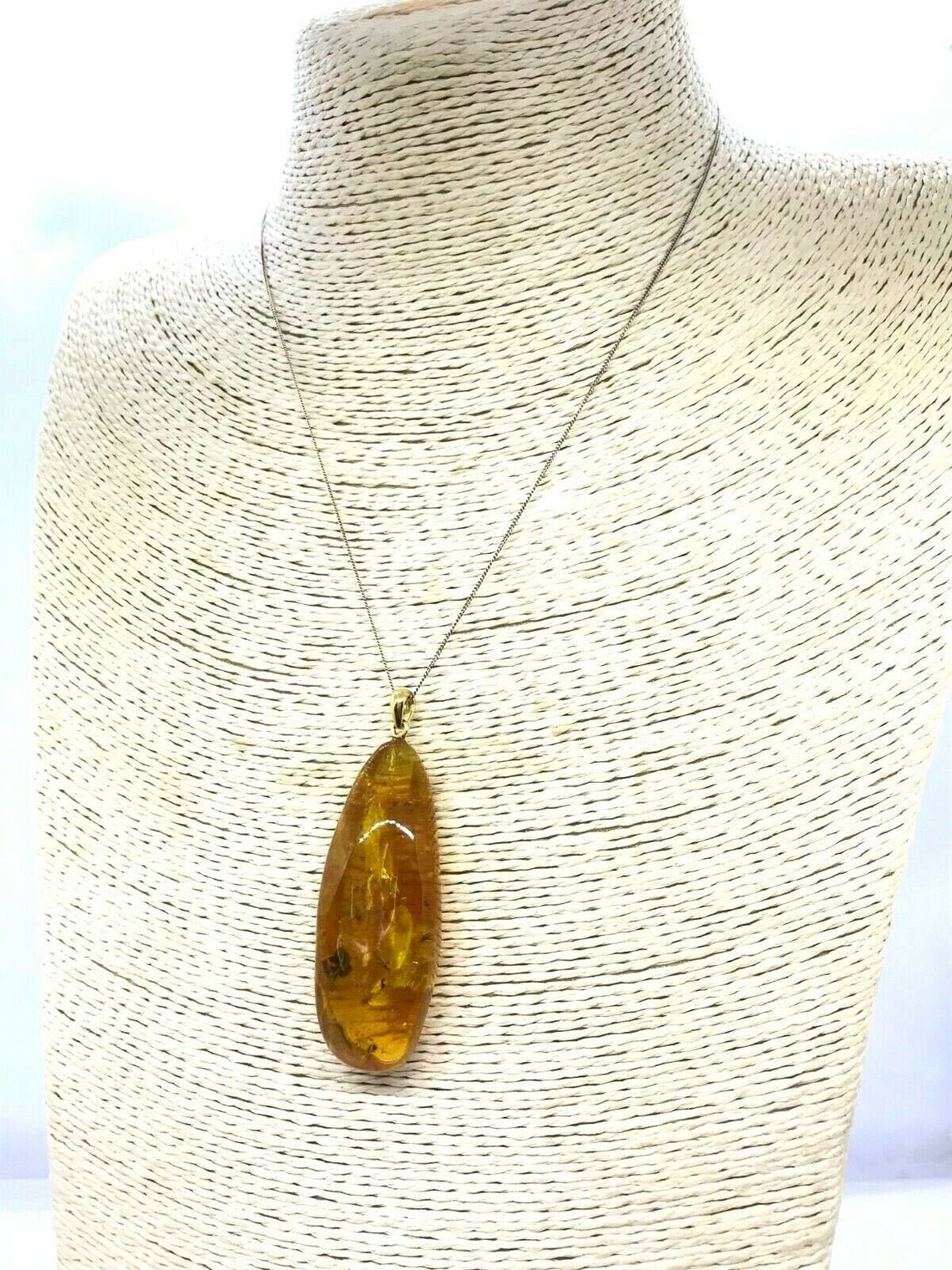 Amber Pendant 7 Insects BALTIC AMBER PENDANT With Insect