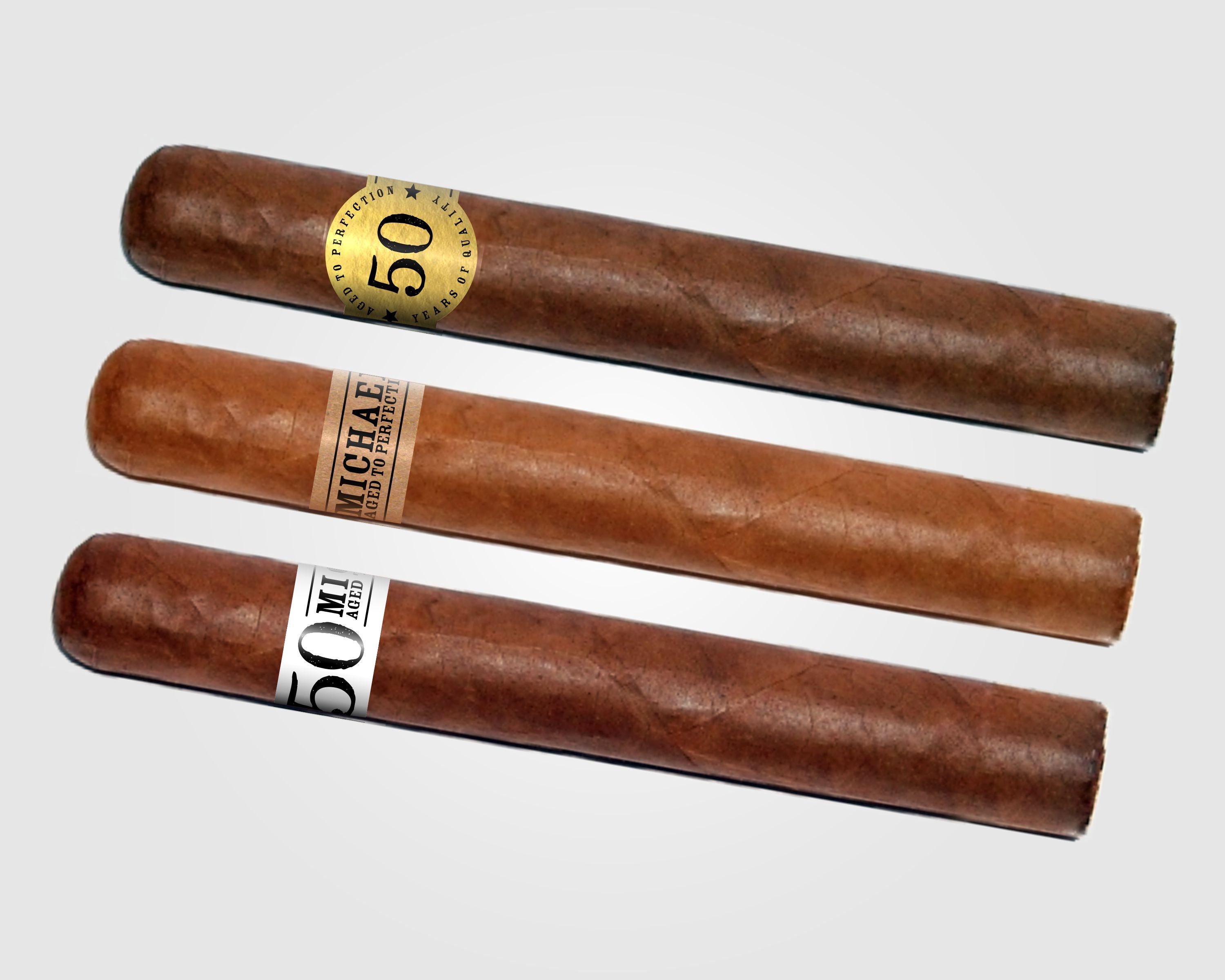 Customizable Birthday Cigar Band Template | Etsy