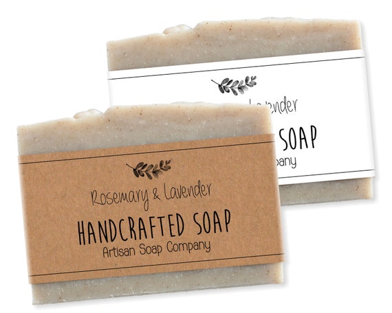 Customizable Soap Bar Label | Etsy