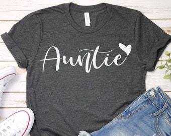 Download Auntie Shirt Svg Etsy