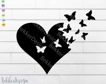 Free Heart Shaped Wing Butterfly Heart Svg Free Heart Shaped Wing Butterfly Heart Svg